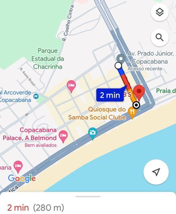 Duplex Beach Copacabana Com Deck Com Chuveiro Río de Janeiro